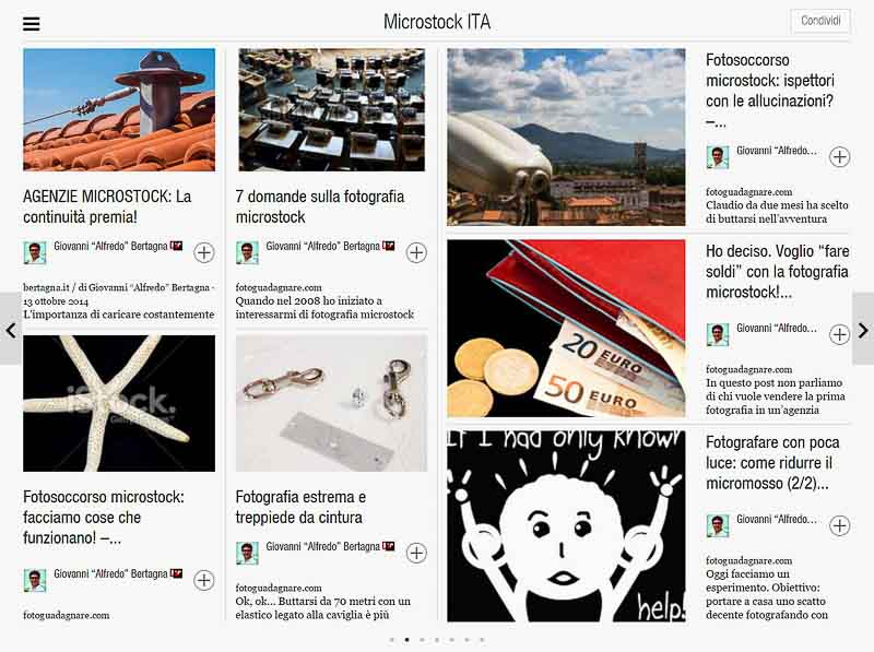 La rivista Microstock ITA - Gli articoli