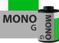 Simulazione pellicola di Fujifilm: Monocrome + G Filter