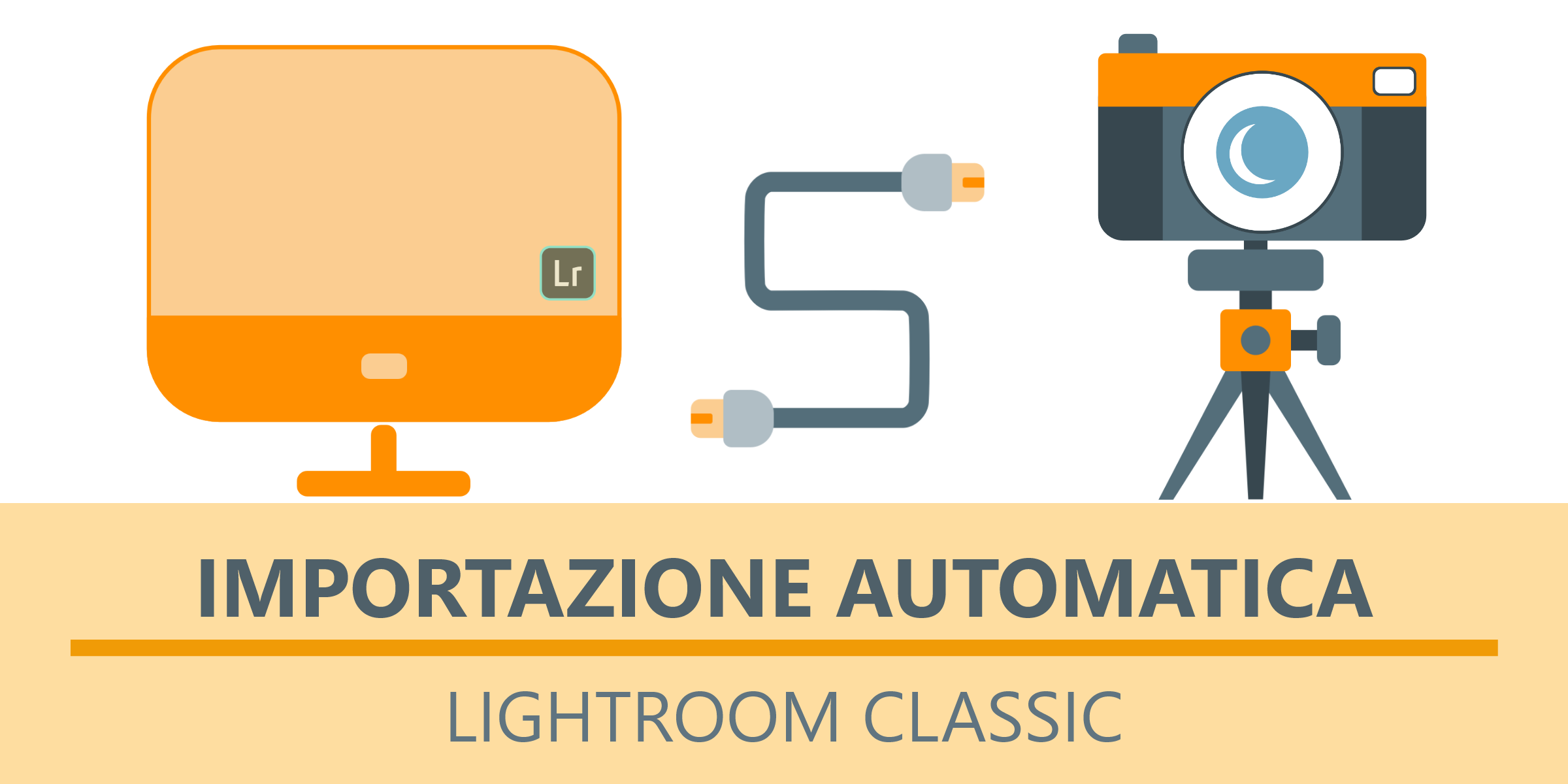 Lightroom, importare le foto dalla fotocamera