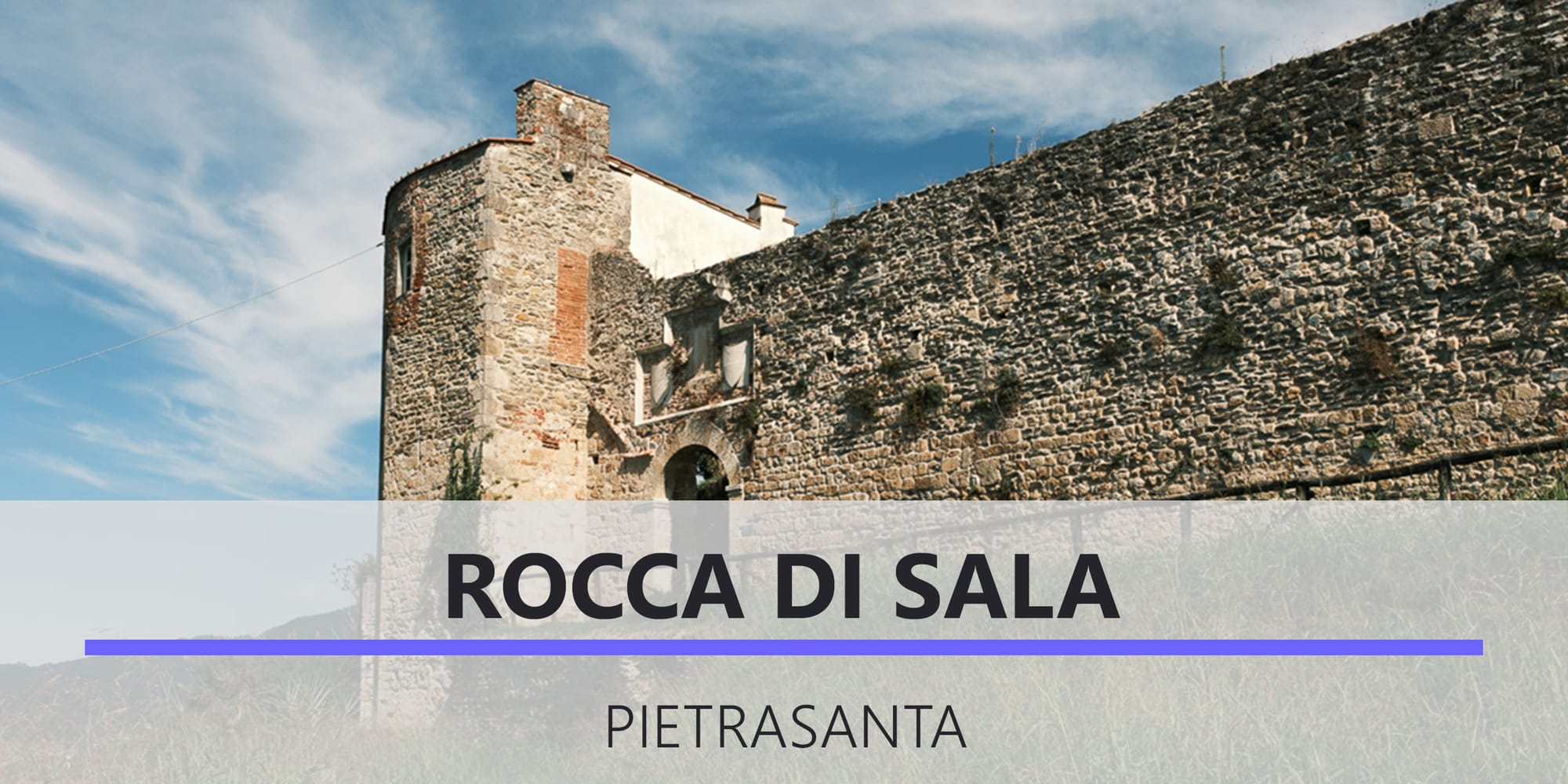Visita rilassante alla Rocca di Sala di Pietrasanta