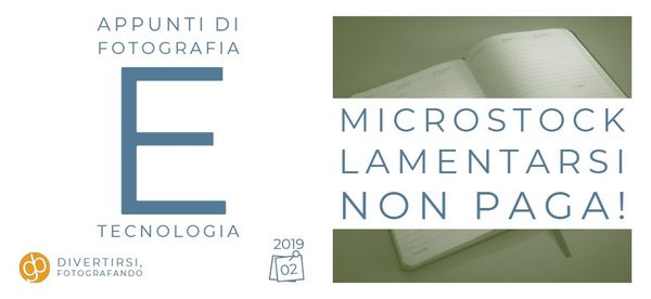 Microstock: lamentarsi non paga!