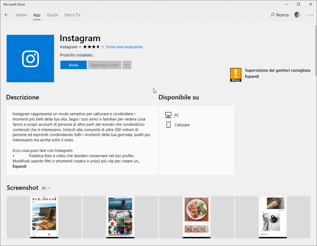 Microsoft Store - Instagram