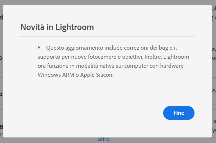 Lightroom supporta Windows ARM e Apple Silicon